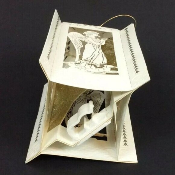 Hallmark Keepsake Angel Light Laser Gallery Ornament 2000 With Box - Picture 8 of 9